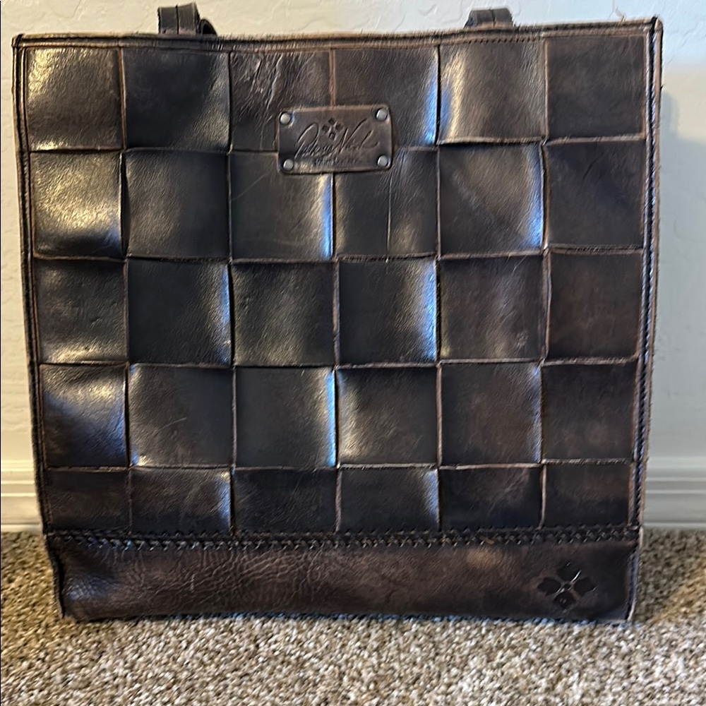 Patricia Nash Brown Leather Tote Bag